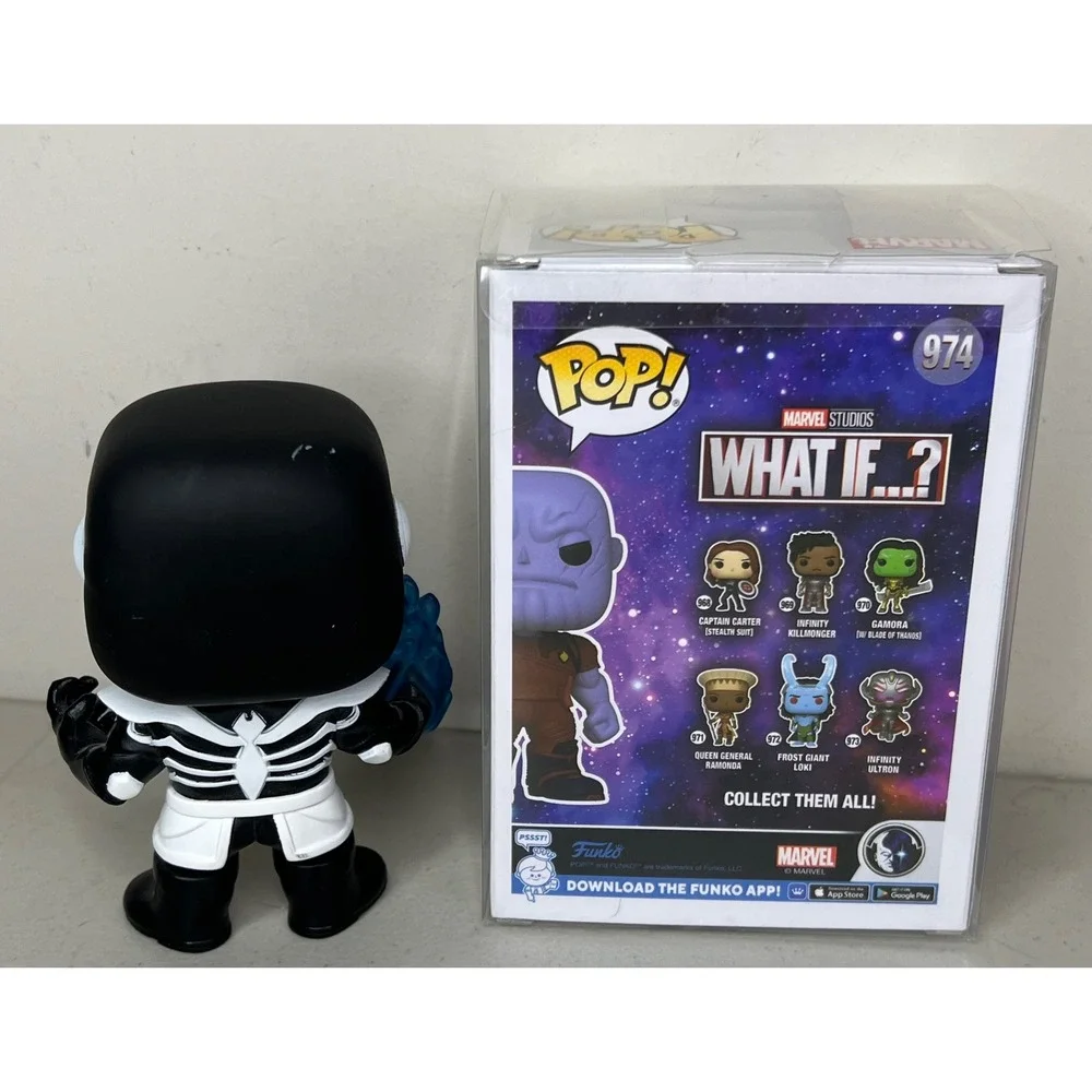 Funko Pop Marvel Venomized Thanos 510 Loose & Ravager Thanos 974 Target Exc